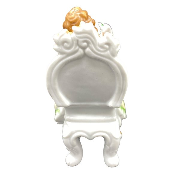 Vintage Hand Painted Andrea Victorian Figurine Q75A, Q75B - Picture 11 of 16